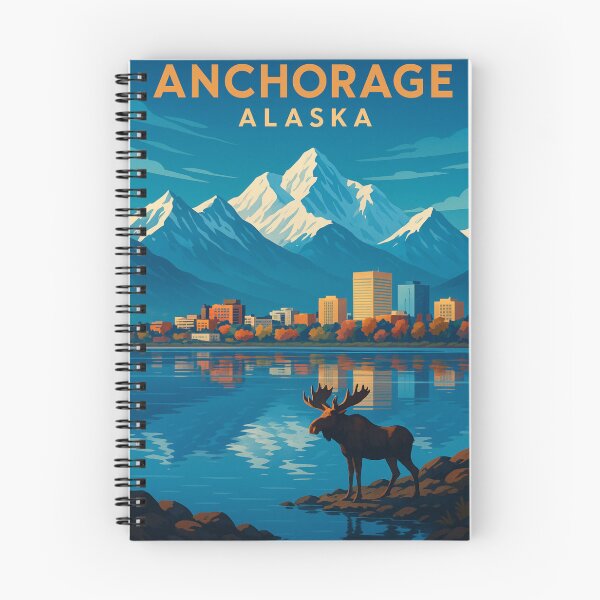 Item preview, Anchorage Moose and Mountain View designed and sold by Aryabek.