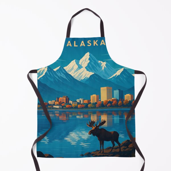 Item preview, Anchorage Moose and Mountain View designed and sold by Aryabek.