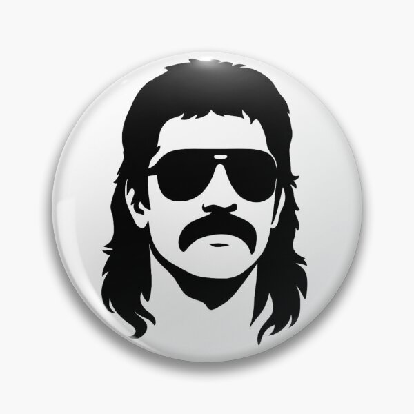 Artikelvorschau, MULLET #1 (Mullet Vibes – Retro Stencil Style) entworfen und verkauft von RICK-TURNER.