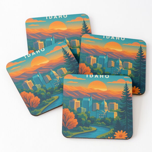 Item preview, Boise Sunset and Wildflower Foreground designed and sold by Aryabek.
