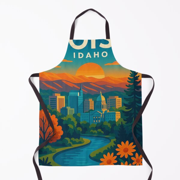 Item preview, Boise Sunset and Wildflower Foreground designed and sold by Aryabek.
