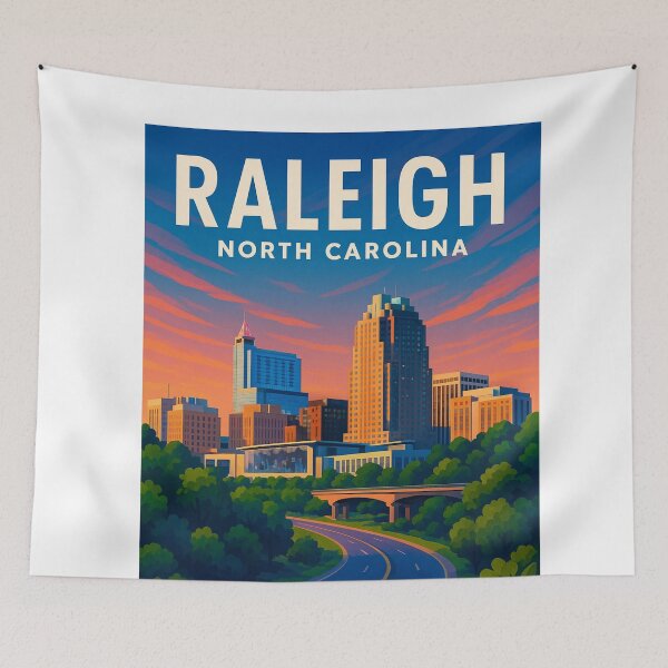 Item preview, Raleigh Skyline and Curving Highway designed and sold by Aryabek.