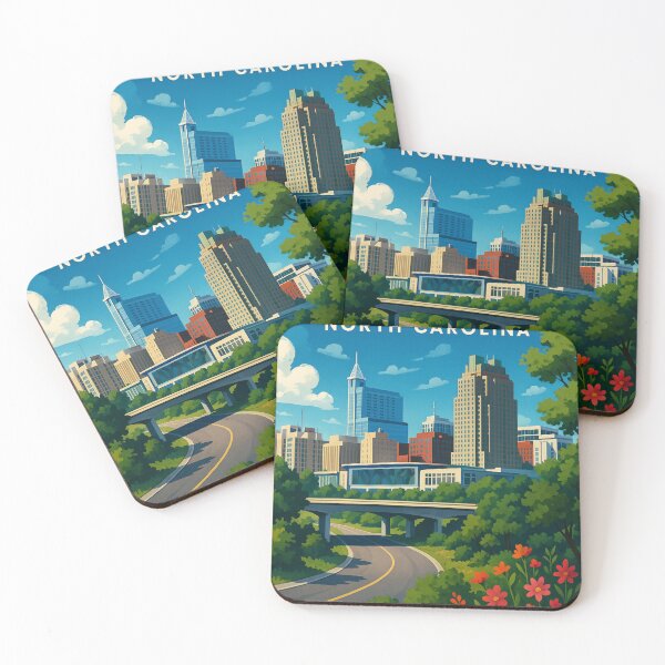 Item preview, Raleigh Skyline with Wildflowers designed and sold by Aryabek.