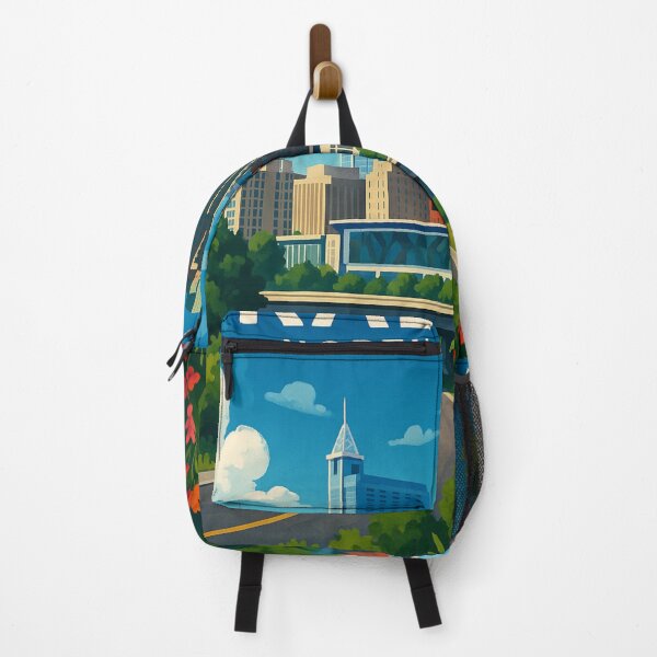 Item preview, Raleigh Skyline with Wildflowers designed and sold by Aryabek.