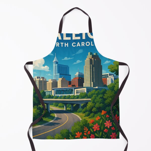 Item preview, Raleigh Skyline with Wildflowers designed and sold by Aryabek.