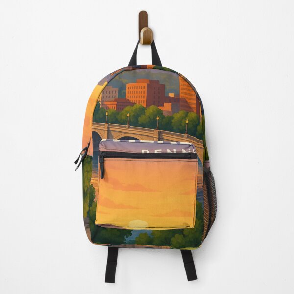 Item preview, Wilkes-Barre Sunset Over River and Dome designed and sold by Aryabek.