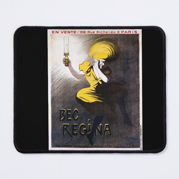 Item preview, Bec Regina Vintage Poster by Leonetto Cappiello | Woman with Kerosene Lamp | Art Nouveau Home Decor | Retro French Wall Art designed and sold by artofuniverse.