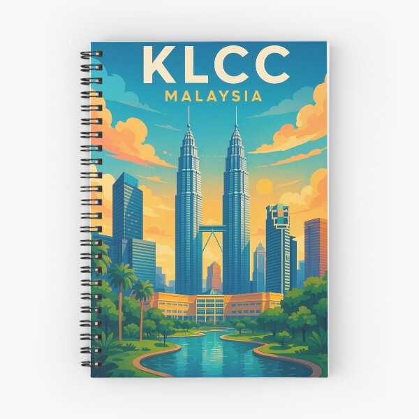 Item preview, KLCC Towers and Reflecting Pool designed and sold by Aryabek.