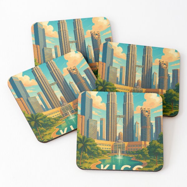 Item preview, KLCC Skyline and Fountain View designed and sold by Aryabek.