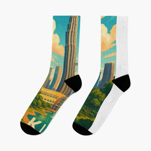Item preview, KLCC Skyline and Fountain View designed and sold by Aryabek.