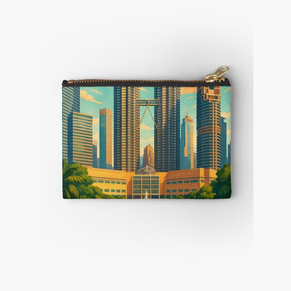 Item preview, KLCC Skyline and Fountain View designed and sold by Aryabek.