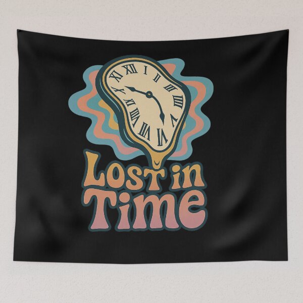 Item preview, Lost in Time – Surreal Melting Clock Aesthetic Design designed and sold by Nextgenofficial.