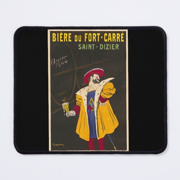 Item preview, Beer from Fort-Carre Saint-Dizier Poster by Leonetto Cappiello | Vintage French Beer Print | Retro Brewery Wall Art Decor designed and sold by artofuniverse.