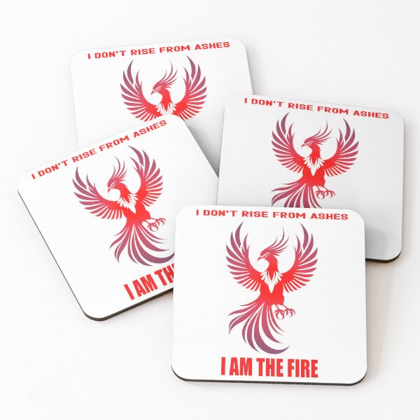 Item preview, Inspirational Phoenix - I Am The Fire designed and sold by Kuber16.