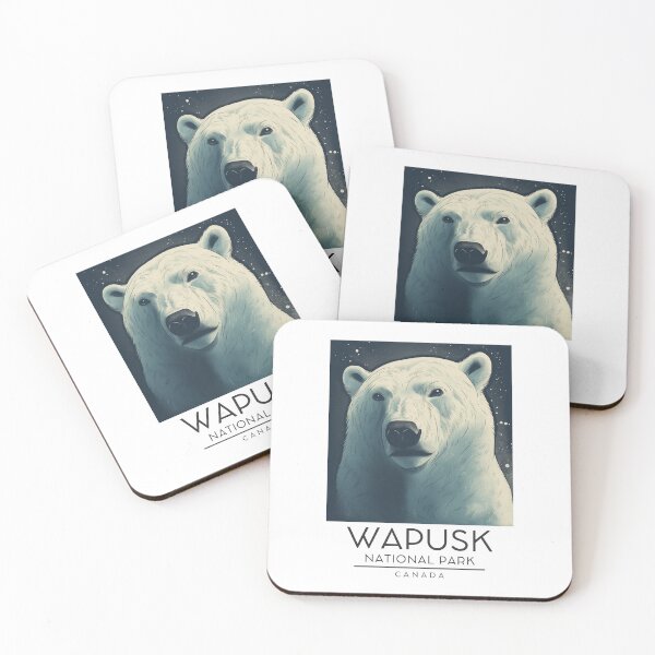 Item preview, A Vintage Illustration of Wapusk National Park - Canada designed and sold by GoodOldVintage.