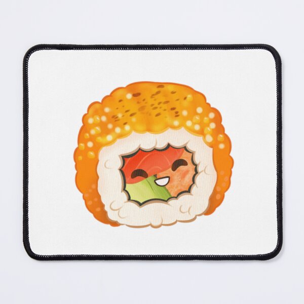 Item preview, Kawaii Salmon Sushi Roll designed and sold by BENTOMODACHI.
