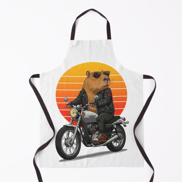 Item preview, Capy Cool Rider designed and sold by HexOne.
