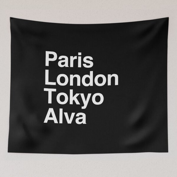 Item preview, Paris London Tokyo Alva designed and sold by Custom365.