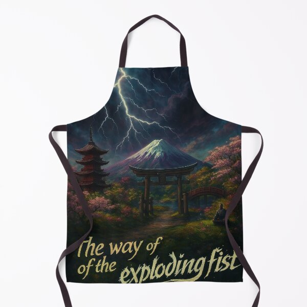 Item preview, Way of the Exploding Fist Retro Fighter designed and sold by Retr0Tshirts.