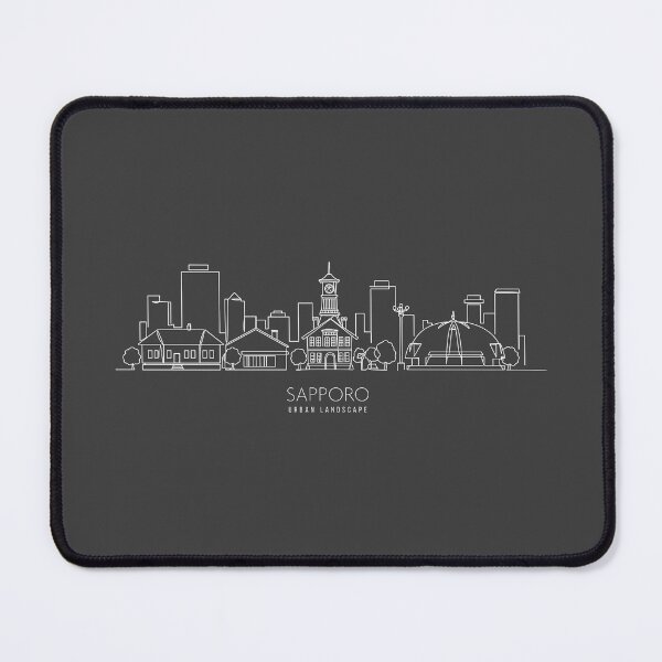 Item preview, SAPPORO CITY - Simple Line Art designed and sold by store-wasabi.
