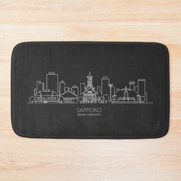 Item preview, SAPPORO CITY - Simple Line Art designed and sold by store-wasabi.