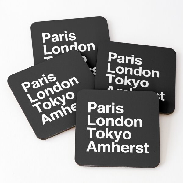 Item preview, Paris London Tokyo Amherst designed and sold by Custom365.