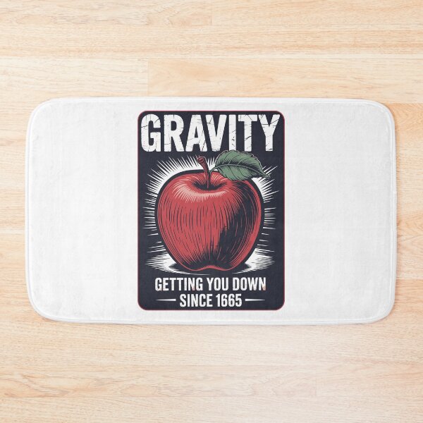 Item preview, Gravity: Getting You Down Since 1665 designed and sold by Angry Swan Designs.