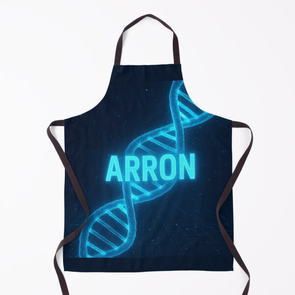 Item preview, ARRON Glowing DNA Strand – Futuristic VR Genetic Name Design designed and sold by VoidBloom Studio.