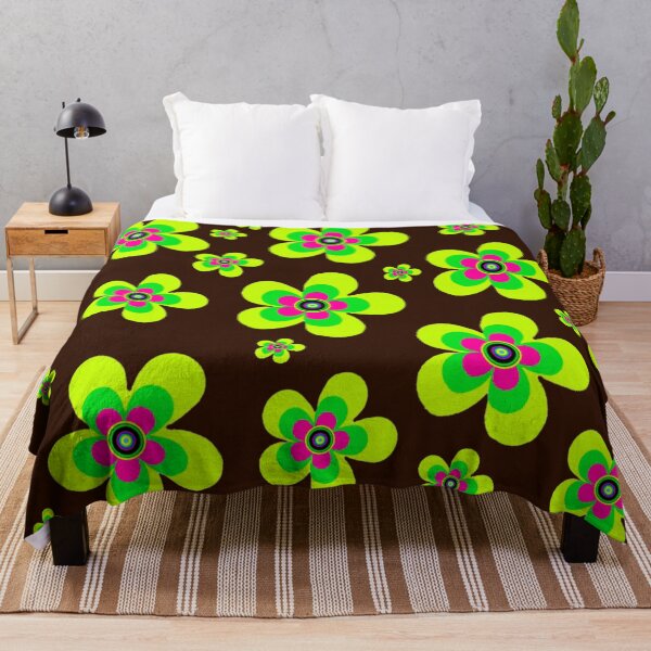 Item preview, Chocolate Flowers Bright Floral Design designed and sold by kel72.