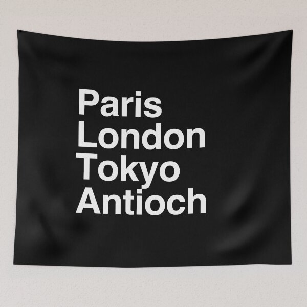 Item preview, Paris London Tokyo Antioch designed and sold by Custom365.