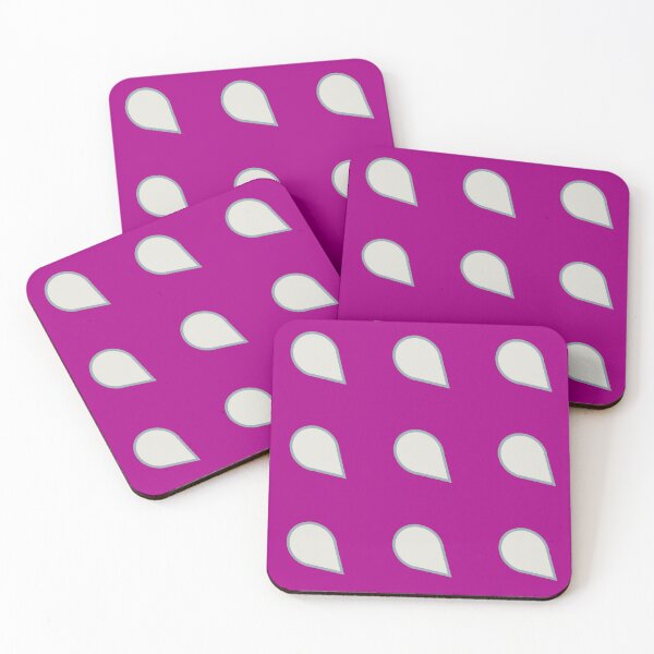 Item preview, Snow Drops, Grey, Pink, Pattern, Fabric Design  designed and sold by AASparksDesigns.