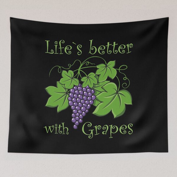 Item preview, Life`s better with grapes designed and sold by NataliaVVV.