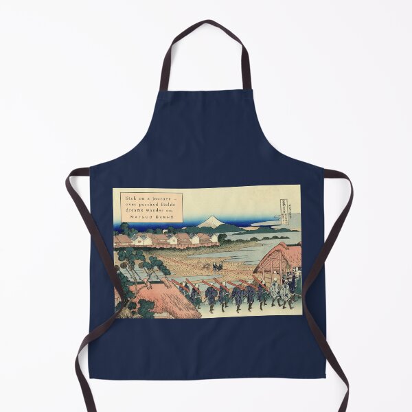Item preview, Matsuo Bashō (松尾芭蕉): Sick on a journey – over parched fields dreams wander on. designed and sold by artbleed.