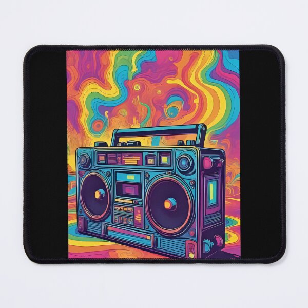 Item preview, Psychedelic Boom Box designed and sold by RedWhiteGoAU.