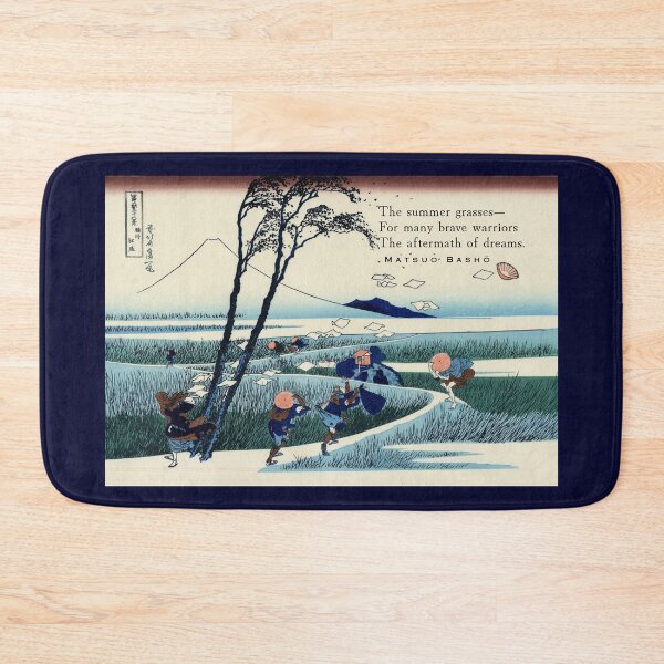 Item preview, Matsuo Bashō (松尾芭蕉): The summer grasses— For many brave warriors The aftermath of dreams. designed and sold by artbleed.