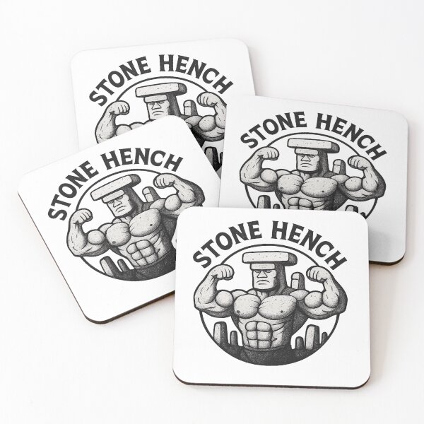 Item preview, Rock BodyBuilder Stone Hench  designed and sold by Tee-Shirt-Topia.