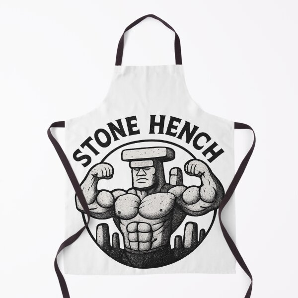Item preview, Rock BodyBuilder Stone Hench designed and sold by Tee-Shirt-Topia.