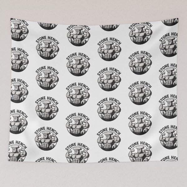 Item preview, Rock BodyBuilder Stone Hench  designed and sold by Tee-Shirt-Topia.