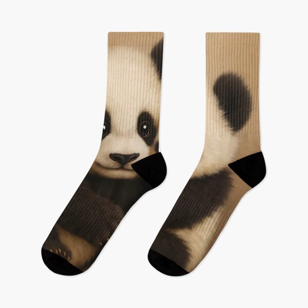 Item preview, Cute Baby Pandas Hugging – Realistic Animal Love Illustration designed and sold by BloomOfDesign.