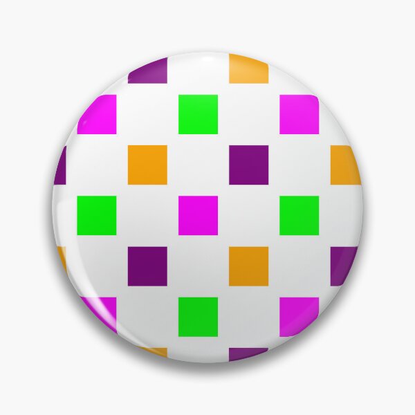 Item preview, Vibrant Geometric Square Pattern – Secondary Colors designed and sold by DLawsonDesigns.