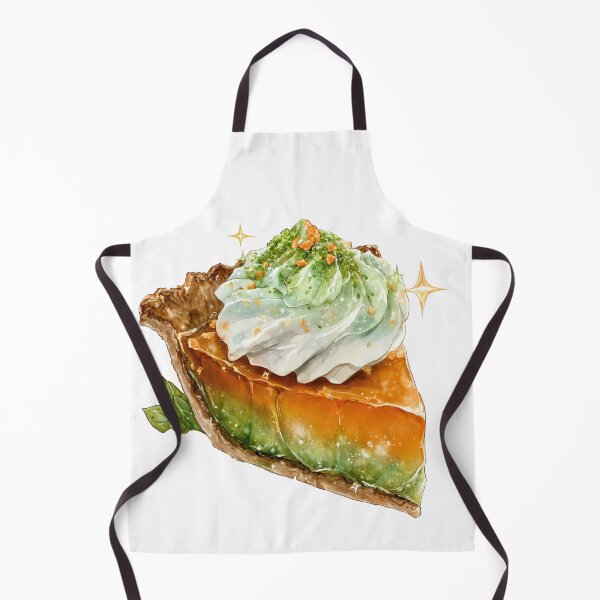 Item preview, Magical Pumpkin Matcha Pie Fantasy Fall Dessert Art designed and sold by Anastasiia Yurevych.
