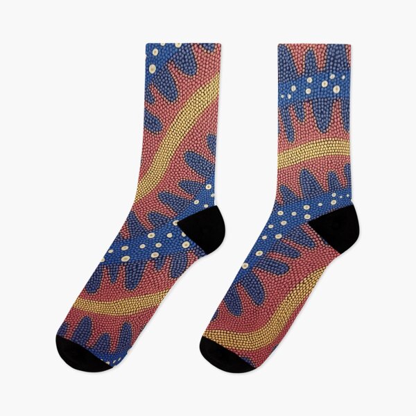 Item preview, Aboriginal Inspired Dot Art - With Water Snakes designed and sold by GrinGalore.
