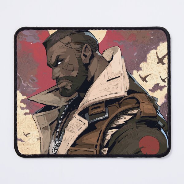 Item preview, Barret Wallace Final Fantasy 7 FF7 designed and sold by bapupa.