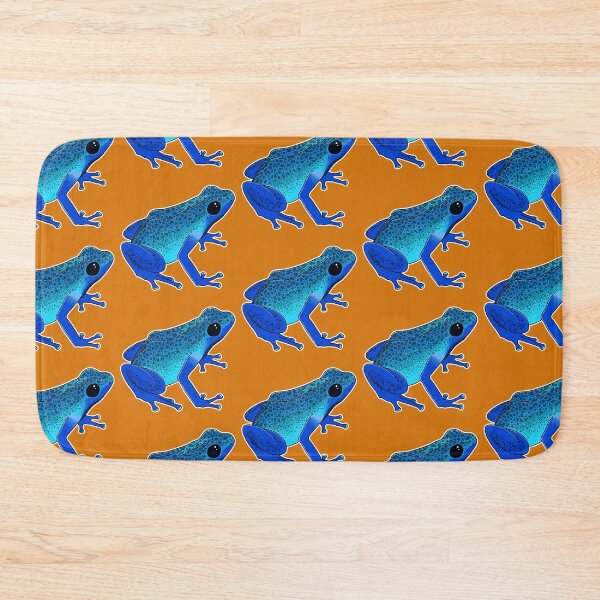 Item preview, Blue Poison Dart Frog designed and sold by girl-makes-art.