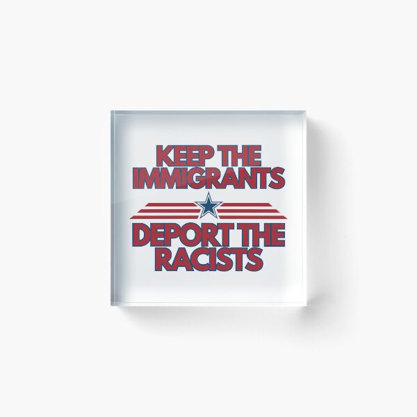 Item preview, Keept the Immigrants Deport The Racists designed and sold by Red-forever.