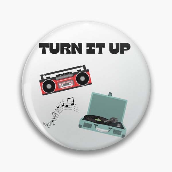 Item preview, Turn It Up designed and sold by RedWhiteGoAU.