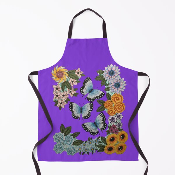 Item preview, butterfly and flowers purple designed and sold by Fred  Terpe.