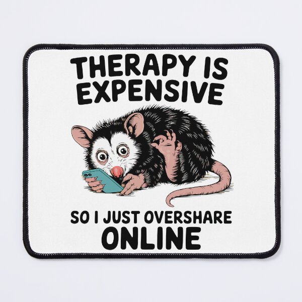 Item preview, Therapy Is Expensive designed and sold by Angry Swan Designs.