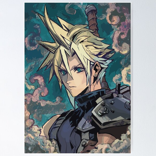 Item preview, Cloud Strife Final Fantasy 7 designed and sold by bapupa.