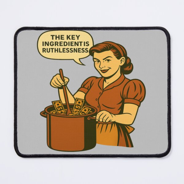 Item preview, Ruthless Cook – 50s Money Recipe Design designed and sold by Nuvijo.
